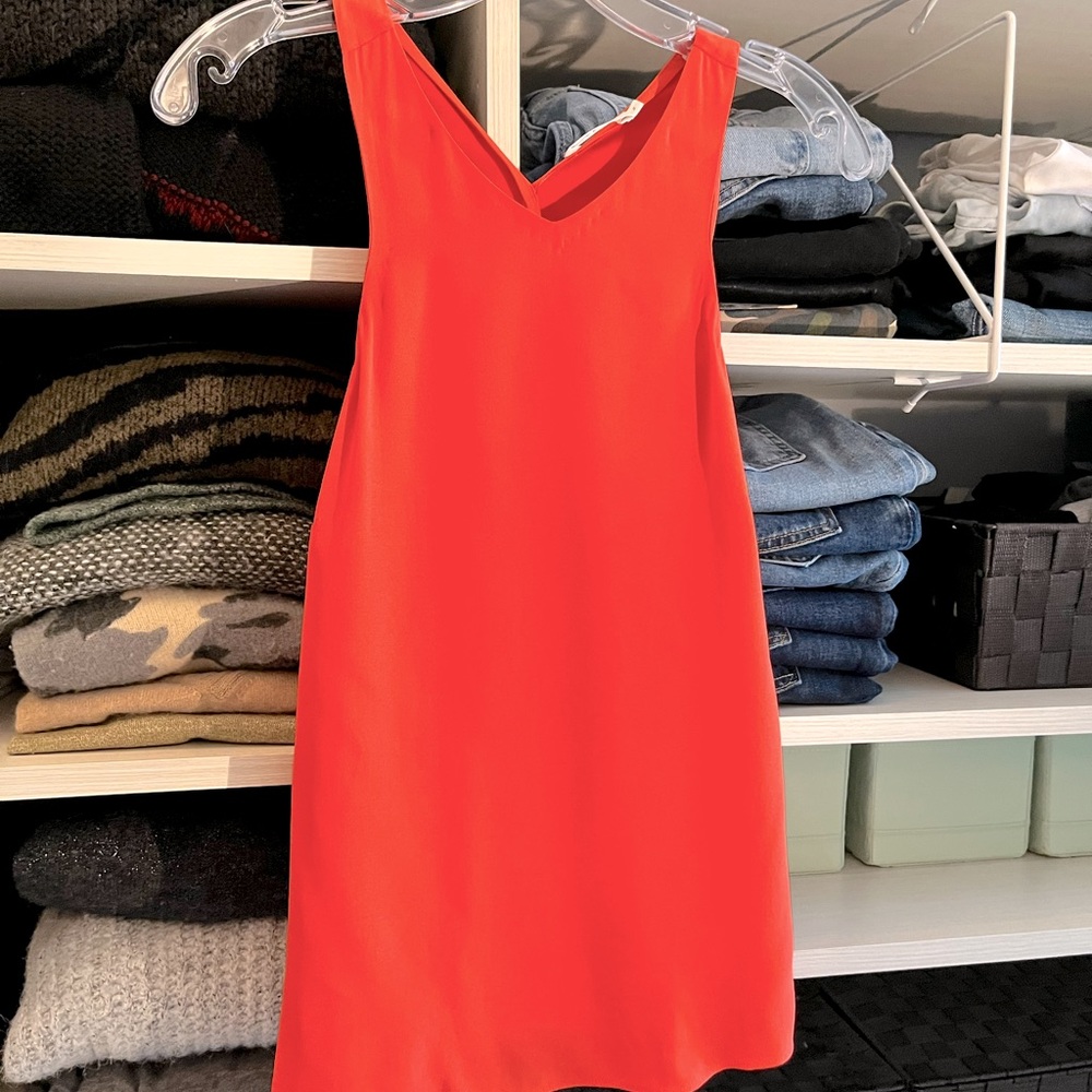 A.L.C. Coral tank. Slit back
